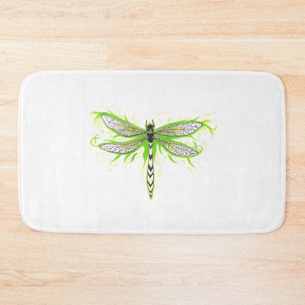Item preview, green flame dragon fly designed and sold by LauraRab.