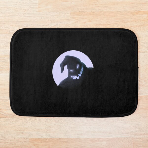 The Nightmare Before Christmas Oogie Boogie And Moon Bath Mat