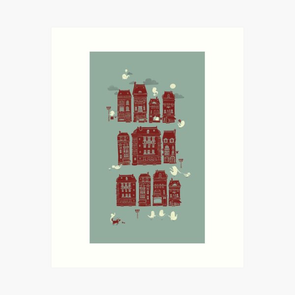 Ghost Town Art Print