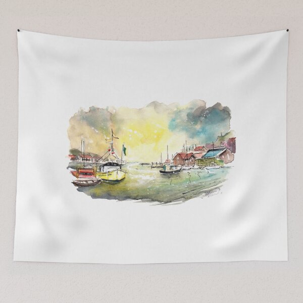 Item preview, Whitby Harbour 05 designed and sold by Goodaboom.