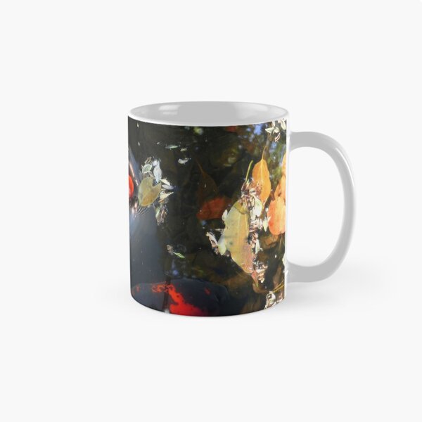 Item preview, Leaves and koi in a pond designed and sold by Sylvan Myst.