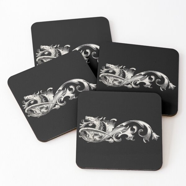 Item preview, Dragon Ornamental Carriage Transfers c.1911 designed and sold by CharJens.