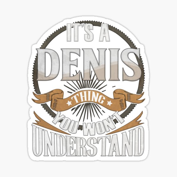 Its A Denis Stickers Redbubble - denis daily super fan badge roblox
