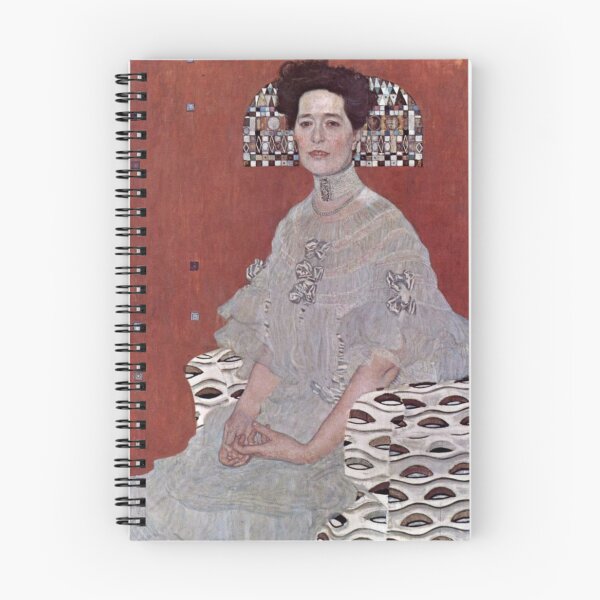 Item preview, Portrait of Fritza Riedler by Gustav Klimt - Art Nouveau Symbolism designed and sold by Bebichic.