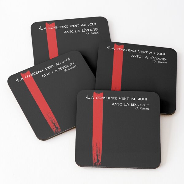 Item preview, La conscience vient au jour avec la révolte. A. Camus designed and sold by Blacklinesw9.