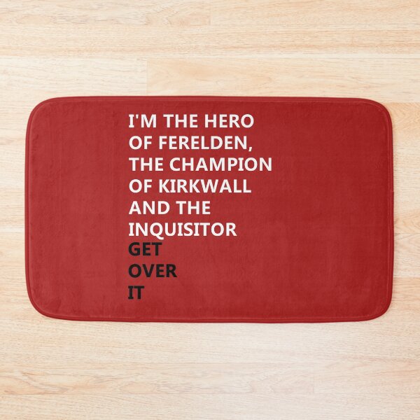 Item preview, Dragon Age get over it designed and sold by happyfox.
