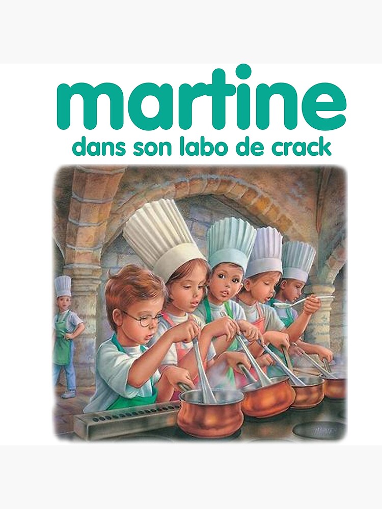 Martine in her crack lab | Greeting Card