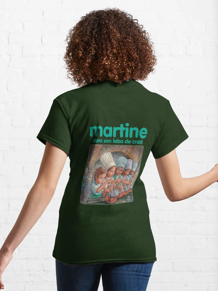 T shirt martine discount parodie