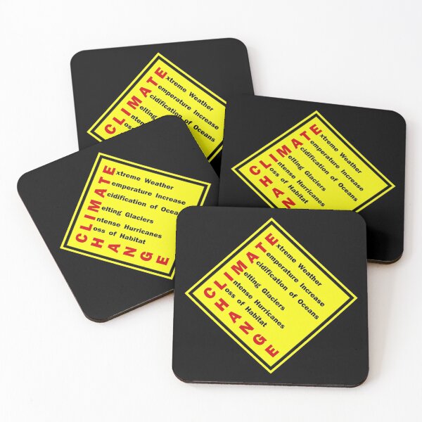 Item preview, Climate Change Warning Sign designed and sold by Steve H Clark.