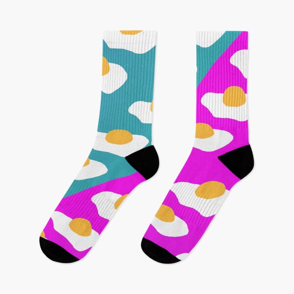 Item preview, Eggsellent (pink + blue) designed and sold by The Wallpaper Files.