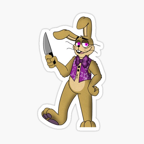 Glitchtrap (FNAF) sticker | Sticker