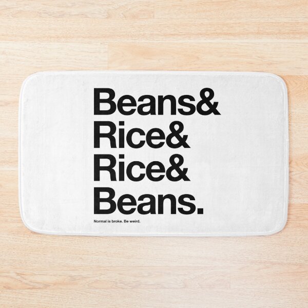 Item preview, Beans & Rice, Rice & Beans designed and sold by riddleandrhyme.