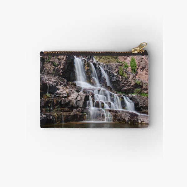 Item preview, Daytime long exposure of Gooseberry Falls waterfalls at the state park in Minnesota in summer designed and sold by mkopka.