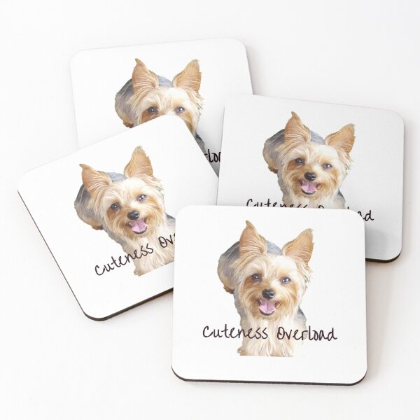 Item preview, Cuteness Overload Yorki Yorkshire Terrier Dog  designed and sold by uniqueteeshirts.