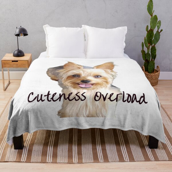 Item preview, Cuteness Overload Yorki Yorkshire Terrier Dog designed and sold by uniqueteeshirts.