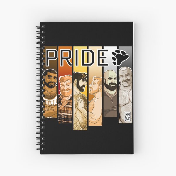 BEAR PRIDE 2019 Spiral Notebook