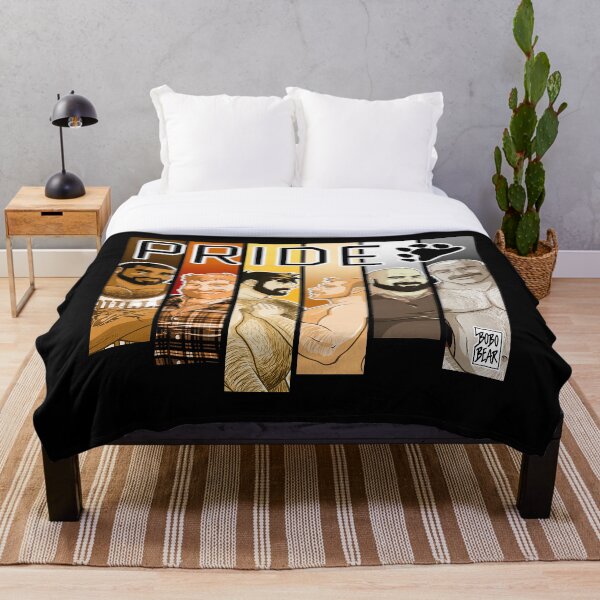 BEAR PRIDE 2019 Throw Blanket
