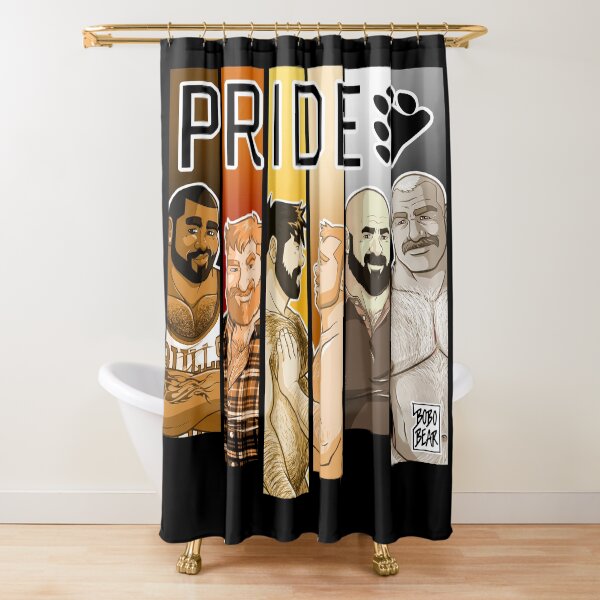 BEAR PRIDE 2019 Shower Curtain