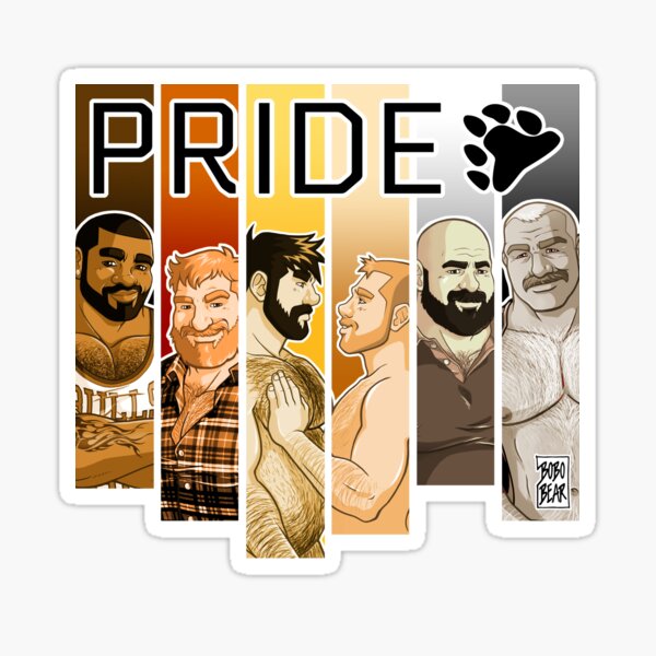 BEAR PRIDE 2019 Sticker