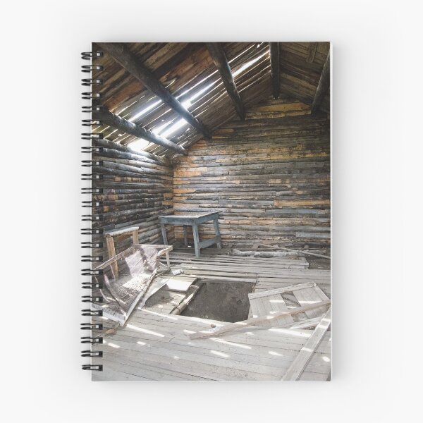 Item preview, post apocalyptic scene of an abandoned building in Wyoming in Miners Delight ghost town designed and sold by mkopka.