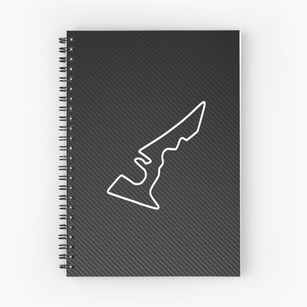 Artikelvorschau, Circuit of the Americas Track Layout Carbon Fibre Background Poster entworfen und verkauft von Road To Track.