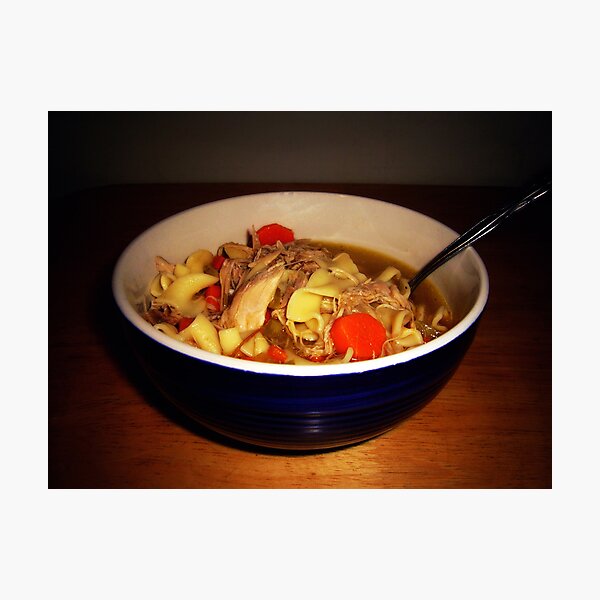 Item preview, Turkey Noodle Soup designed and sold by Frankie Cat Photography.