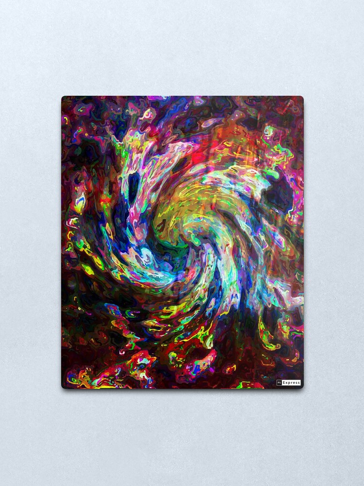 Alternate view of Passion Ignited Metal Print