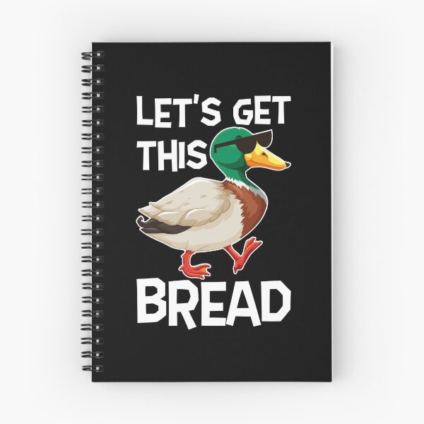 Item preview, Let's Get This Bread, Funny, Duck, Bird, Chill, Cool, Hipster, Hustler, Hip Hop, Work, Gift, designed and sold by amilli.
