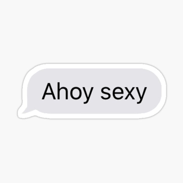 Aperçu de l'œuvre Ahoy sexy? créée et vendue par TheFilmThot.