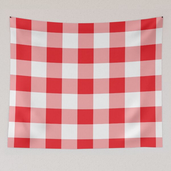 Item preview, Red Plaid Pattern designed and sold by Cool Fun  Awesome Time.
