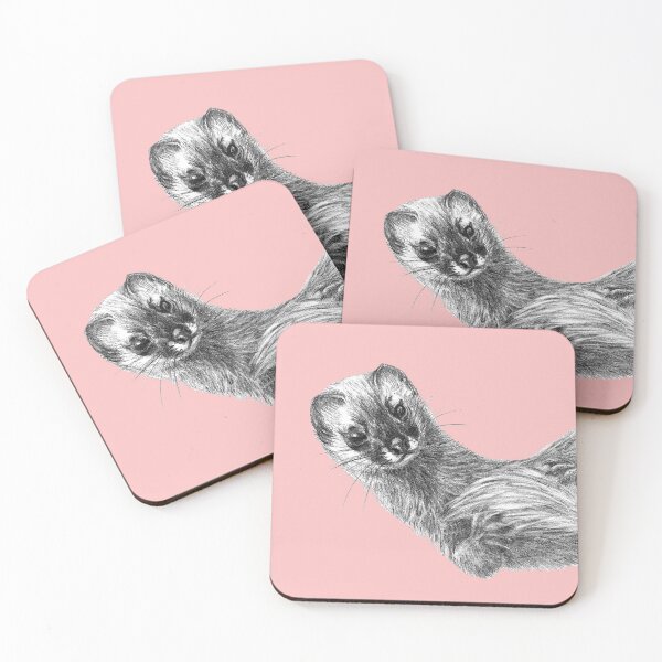 Item preview, Siberian Weasel #1 designed and sold by belettelepink.