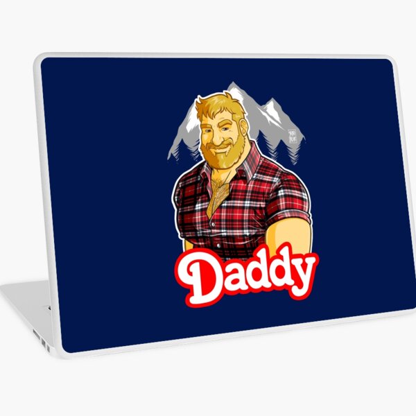DADDY MIKE LIKES THE MOUNTAIN Laptop Skin