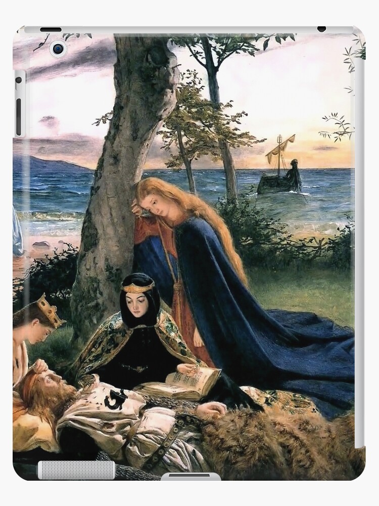 The Death of King Arthur James Archer 1860 iPad Case Skin