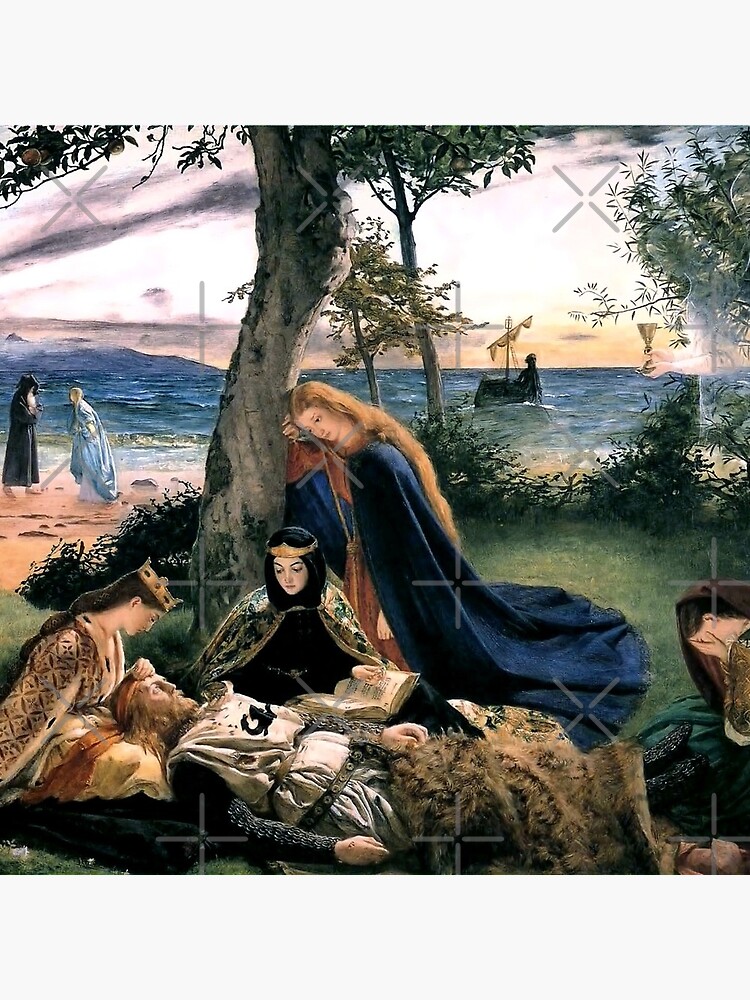 The Death of King Arthur - James Archer 1860 by forgottenbeauty