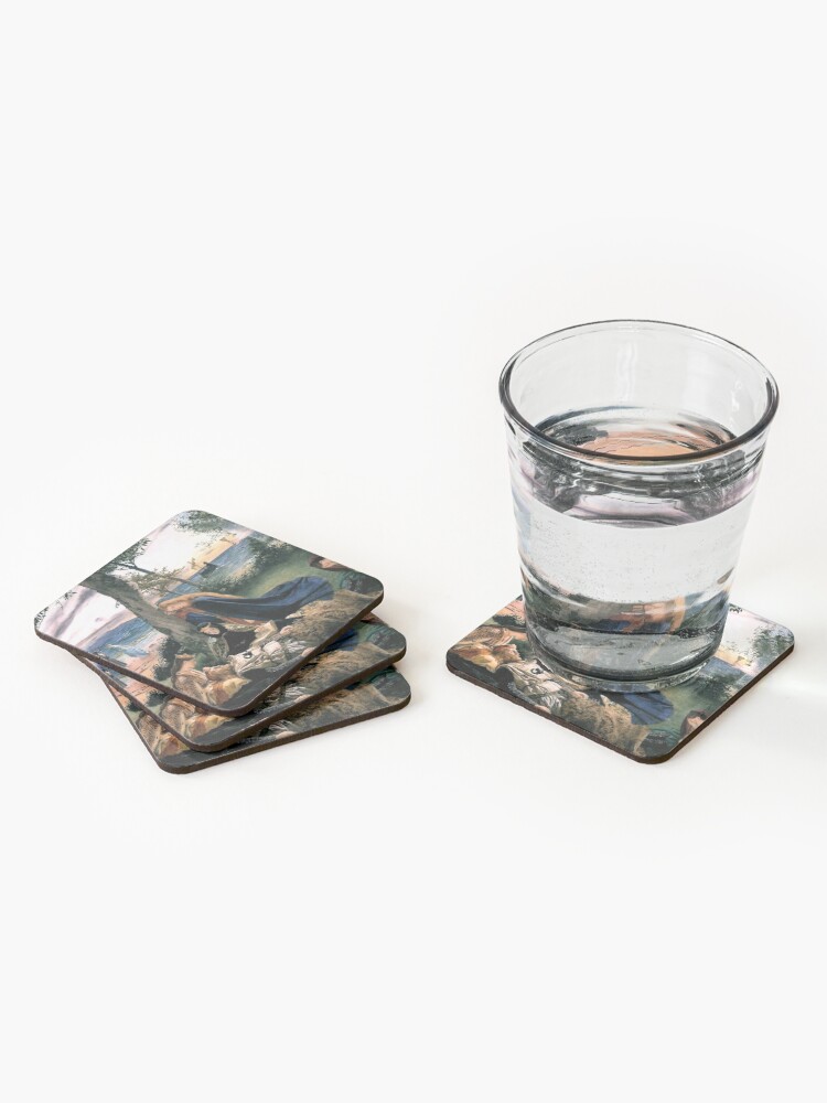 Alternate view of The Death of King Arthur - James Archer 1860 Coasters (Set of 4)