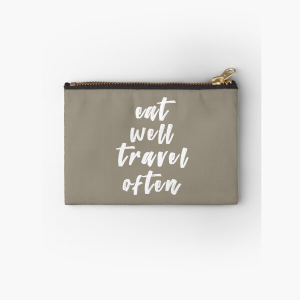Item preview, Eat well, travel often designed and sold by TheaDesign.