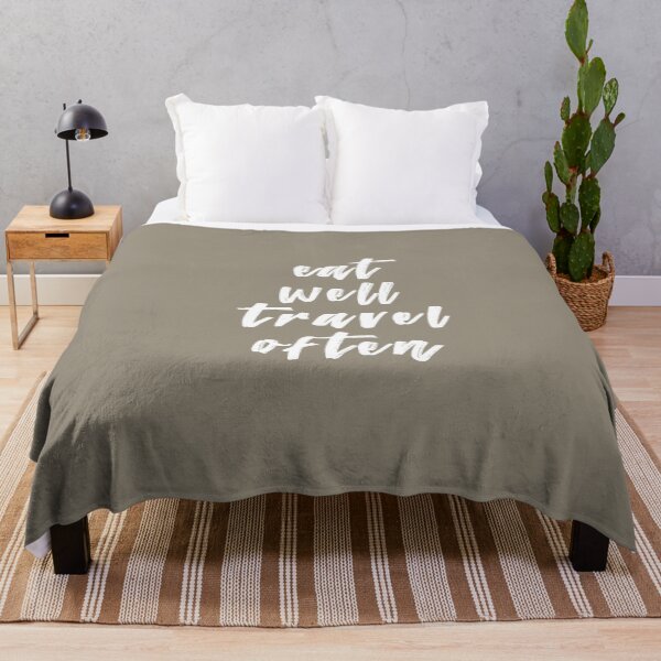 Item preview, Eat well, travel often designed and sold by TheaDesign.