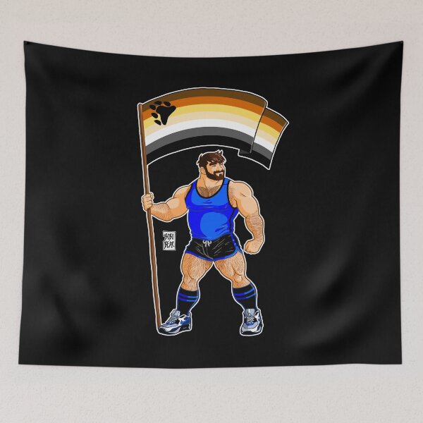 Artikelvorschau, ADAM MAG BEAR PRIDE FLAG entworfen und verkauft von bobobear.