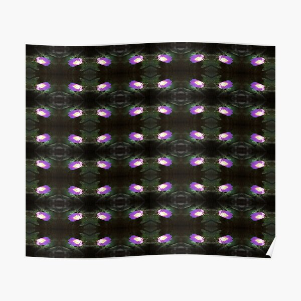 glowing old fashioned rose elegance pattern 2 Poster
