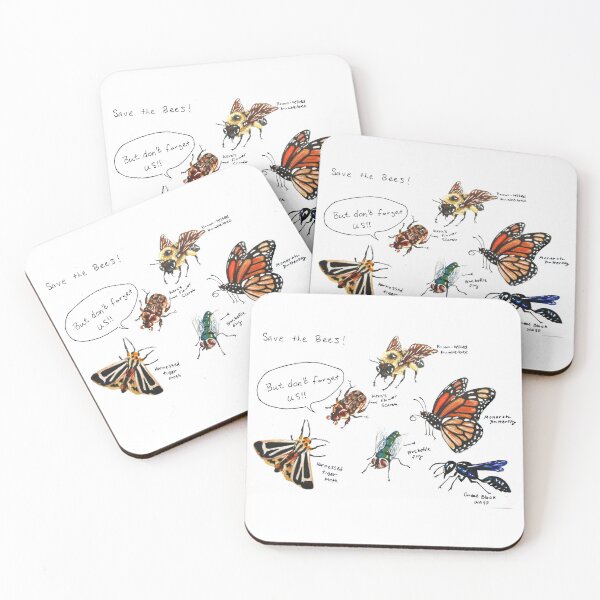 Item preview, Save the (Native) Pollinators designed and sold by Shayne Rothwell.