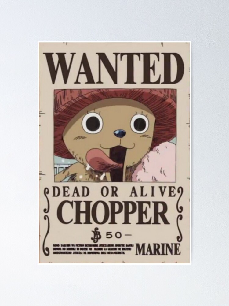"Chopper wanted poster" Poster for Sale by dumontbast Redbubble