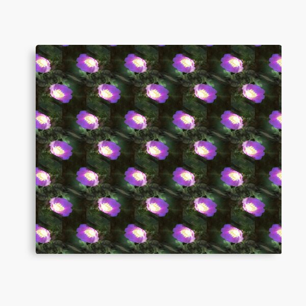 glowing old fashioned rose elegance pattern Canvas Print