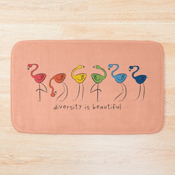 Item preview, Diversity Flamingoes designed and sold by idrawhumans.