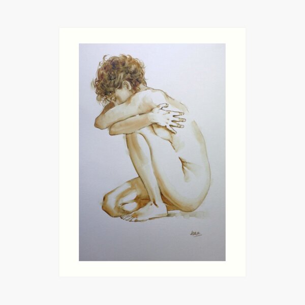 "The Hug" Art Print