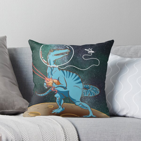 Item preview, Space Raptor and his cat  designed and sold by happyfox.