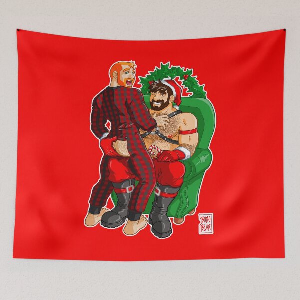 Item preview, ADAM LIKES BUM FLAPS AT XMAS designed and sold by bobobear.