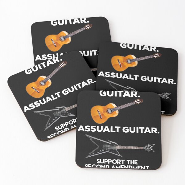 Item preview, Second Amendment funny assault guitar graphic design  designed and sold by Tim Dunaway.