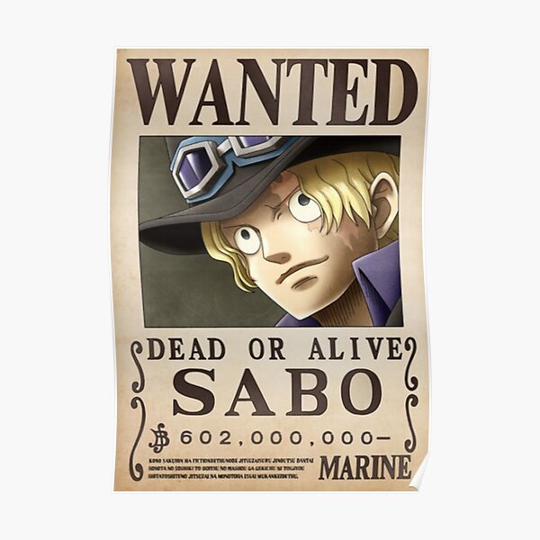 Sabo Posters Redbubble