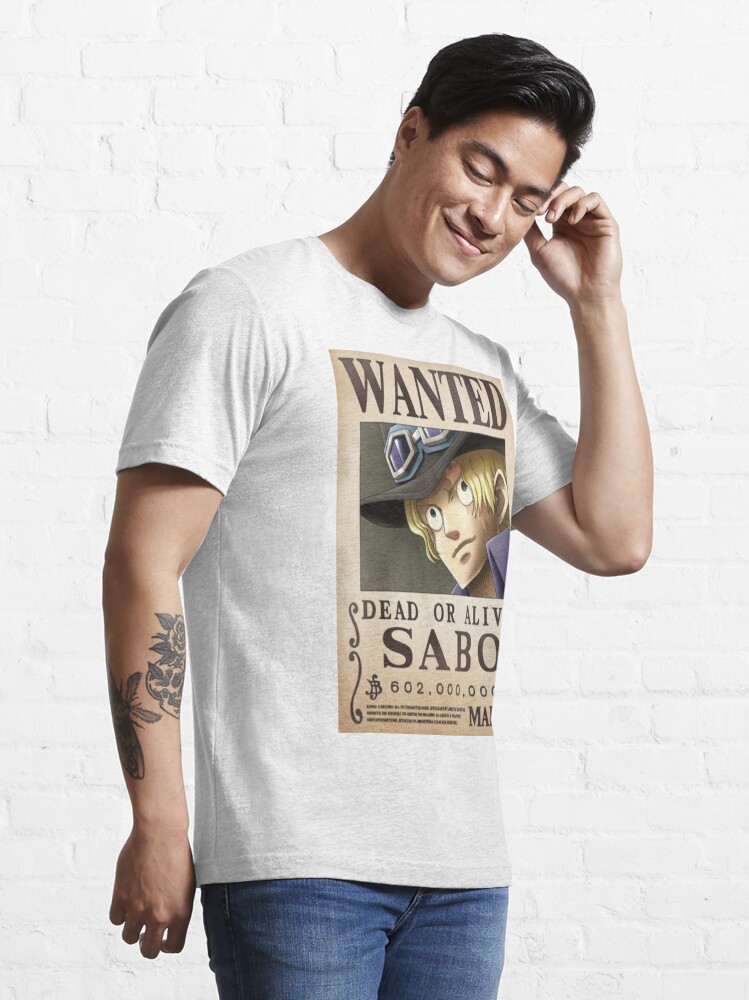  Sabo wanted poster  T shirt by dumontbast Redbubble