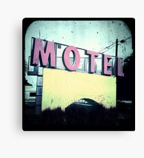 Motel Canvas Print